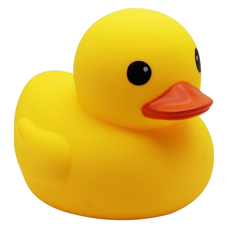 Happy Trees Duck Bath Toy Large Bath Duck Squeak Rubber Duck Baby Shower, 7 Inches - Image 2